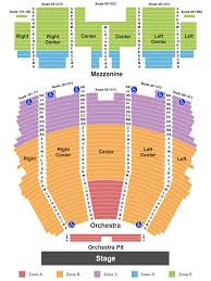 Centennial Hall Seating