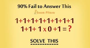 And if you can't find the answer, they're waiting for you at the end. Maths Logical Puzzle