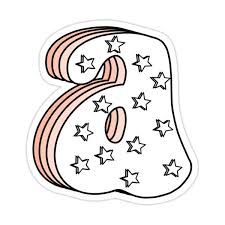 Customize your document to suit your brand or personality. Starry Retro Letter A Lowercase Sticker By Allyyxoxo In 2021 Starry Retro Letter Starry Retro Letter A Retro Letter