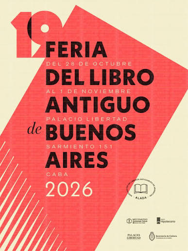 Muy pronto vuelve la Feria del Libro Antiguo de Buenos Aires! Un año más nos encontramos todos los que amamos los libros antiguos, curiosos, raros y de colección en una fiesta única.