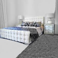 Custom upholstered beds white pcckauuf. Sofia Luxury Crushed Velvet Fabric Upholstered Bed Frame Guaranteed Cheapest Free Fast Delivery
