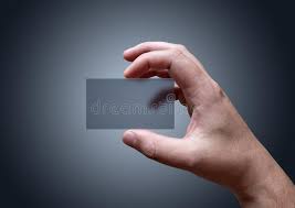 Download Transparent Business Card Stock Image Image Of Background 32766095