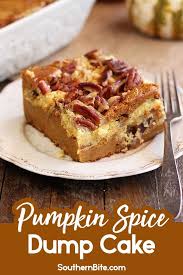 The Delicious Warm Flavors Of Fall Shine In The Super Quick And Easy Recipe For Pumpkin Spice Dump Cake You Ll Love Ho Pumpkin Recipes Fall Desserts Dump Cake