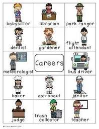 Careers Community Helpers Pictionary Cards Vocabulary W Community Helpers Community Helpers Preschool Community Helpers Pictures