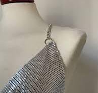 Stargirl Metallic Dress - Silver
