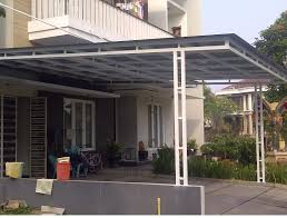 Hasilnya adalah kanopi spandek yang kokoh, ringan, awet, dan fleksibel untuk dipakai di berbagai jenis tempat dan area hunian yang diinginkan. Kanopi Minimalis Spandek Google Search Kanopi Desain Eksterior Bahan Bangunan