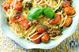 pomodoro arrosto e acciughe pasta oreganata roasted tomatoes pasta recipes anchovies