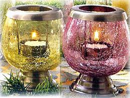 Pink Or Yellow Gold Heavy Crackle Glass Hanging Tea Light Holder For Wedding Party Home Centerpiece Hanging Tea Light Holders Crackle Glass Candle Holders