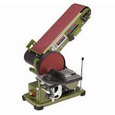 Empty out the dust bag frequently. Combination 4 X 36 Belt 6 Disc Sander