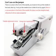 Professional sewing machine repair training. Portable Handheld Sewing Machines Stitch Sew Needlework Cordless Clothes Fabrics Mini Sewing Machine With Sewing Kits Sewing Machines Aliexpress