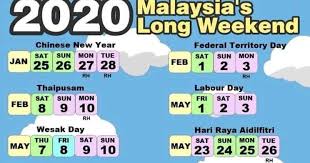 April, may, june, and july all have long weekends this 2020, giving you plenty of. Kalendar Cuti Panjang Hari Minggu Tahun 2020 Cikguzim