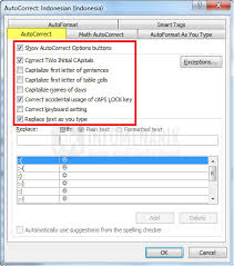 Cara Mudah Menonaktifkan Fitur Autocorrect Di Microsoft Office Word 2007 Info Menarik