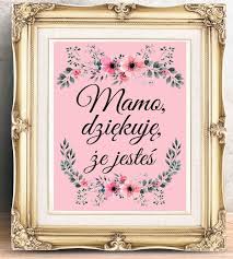 Mother's day is not a public holiday. Swietny Plakat Na Dzien Matki Podziekowanie Dla Mamy Superplakat Pl