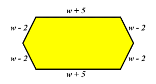 For example, 3x2 − 2xy + c is an algebraic expression. Algebraic Perimeters