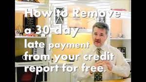 We did not find results for: Remove A 30 Day Late Credit Payment From Your Credit Report Youtube