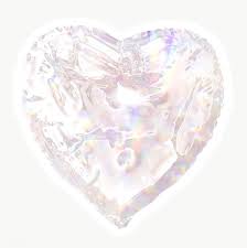 Silver Holographic Heart Shaped Balloon Sticker With White Border Free Image By Rawpixel Com Tana Balloons Heart Shapes Shapes