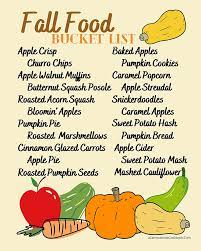 Plus, comfort food dishes and warm drinks. Fall Food Bucket List A Camera And A Cookbook
