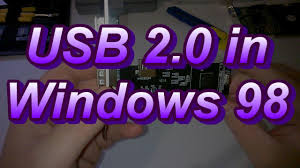 If you are still a fan of windows 98 and want to have it on your windows 10 or linux or even macos computers, you can have it by using virtualbox. Usb 2 0 In Windows 98 Philscomputerlab Com
