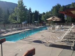 Poolside Two Hot Tubs Not Shown Picture Of Pan Pacific Whistler Village Centre Tripadvisor