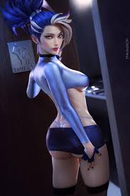 Akali-Thiccc Ass-therealzOh-League of Legends-Explicit 3D