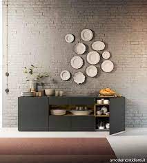 Metropolis Credenza Madia E Porta Tv Diotti A F Arredamenti Arredamento Arredamento Moderno Soggiorno Arredamento Sala E Cucina