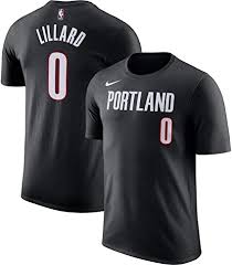 Full name is damian lamonte ollie lillard. Amazon Com Nike Damian Lillard Portland Trail Blazers Nba Boys Youth 8 20 Player Name Number Dri Fit T Shirt Black Youth Small 8 Clothing