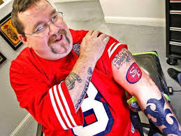 GETTING THAT 49ER TAT