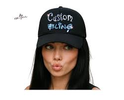 Custom Bedazzled Hat