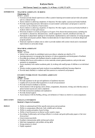 I am writing to apply for the position of chemist at manest chemist as recently advertised on jobwebghana.com. Teaching Assistant Resume Samples Velvet Jobs