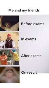 Before And After Exam Meme