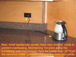 Jan 30, 2009 · you can use one of the two small appliance gfci protected circuits, but an individual circuit makes more sense for this purpose. Kitchen Gfci Receptacle Requirements Locations Other Electrical Tips Checkthishouse