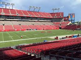 Raymond James Stadium Section 107 Home Of Tampa Bay