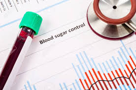 Sample Blood For Screening Diabetic Test In Blood Tube On Blood