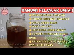 Ramuan Pelancar Darah Resep Jurus Sehat Rasulullah Dr Zaidul Akbar Youtube Obat Alami Tanaman Obat Minuman Sehat