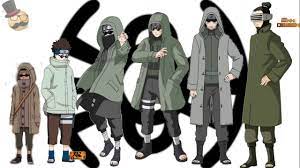 Naruto characters: Aburame Shino's Evolution - YouTube