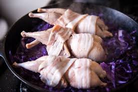 Chukar With Cabbage And Chestnuts Georgiapellegrini Com Recipe Chukar Recipe Game Food Cabbage