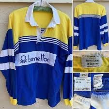 Per page | sort by. Vintage United Colors Of Benetton Rugby Shirt Logo Styled In Italy Usa Made 54 Ebay Long Sleeve Rugby Shirts Rugby Shirt Rugby Fashion