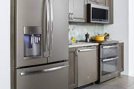 Compact kitchen and bath remodel before and after kitchen. Don T Hate On Slate How To Incorporate Ge Profile Slate Finish Appliances In Your Kitchen Fuller Watson Brandsource Home Furnishings Maple Ridge Bc