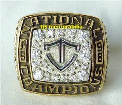 The washington nationals revealed their 2019 world series rings on sunday via a virtual ceremony, and the ring featured plenty of what we're used to with championship hardware. 1998 University Of Tampa Spartans College World Series Championship Ring Buy And Sell Championship Rings
