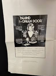 Behind The Green Door 1973 Marilyn Chambers Adult Film Promotional Poster  Porn | eBay