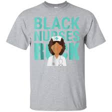 Young Black And Educated Shirt Pin On Black Nurse Rocks