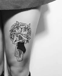 Récemment, dans le monde des tatouages femme, cuisses et fesses tatouage est apparu et a tatouages de bout à bout sont fréquents chez les modèles photo, les décapants, les athlètes. Tatouage Cuisse Revele A La Mer Tattoome Le Meilleur Du Tatouage