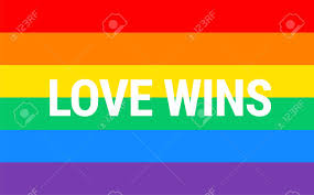 We're getting ready to dust off our rainbow flags, douse ourselves in glitter, and go join in the fun. Pride Rainbow Flag Love Wins Slogan Typography Vector Background Royalty Free Cliparts Vectors And Stock Illustration Image 106822741