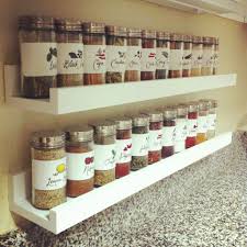 Top 10 Favorite Ikea Kitchen Hacks Kitchen Wall Shelves Ikea Spice Rack Kitchen Organization Diy