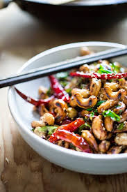 Wok Seared Cashews With Scallions And Sesame Cuisine Au Wok Art Culinaire Gastronomie
