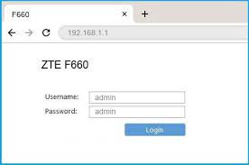 Jika tidak bisa anda bisa mencoba menggunakan user. 192 168 1 1 Zte F660 Router Login And Password