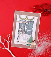 Christmas card kits kits available at scrapbook.com. Foil Papers And Embossing Folder Kit Papercraft Destash Diy Christmas Card Making Kits Pop Up Card In A Box Kit Make Your Own Cards Craft Supplies Tools Collage Kromasol Com