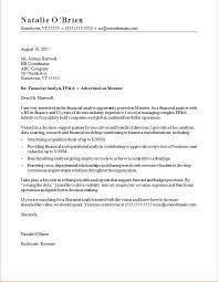 Use the right finance cover letter format. Financial Analyst Cover Letter Sample Monster Com