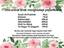 Doa ketika anak menghadapi peperiksaan | esok anak anak akan mula menduduki peperiksaan upsr. Anak Anak Dah Bersedia Smart Mind Home Centre Seremban Facebook