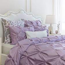 Puff ultra light king indoor/outdoor pillow shams in purple (set of 2) $36.99. Light Purple Duvet Cover The Valencia Lilac Pintuck Crane Canopy